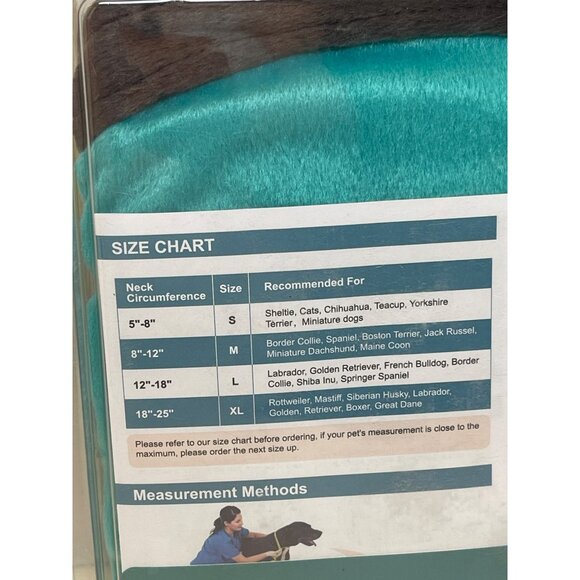 Inflatable Dog Collar 12”-18” Large New! - Picture 6 of 7